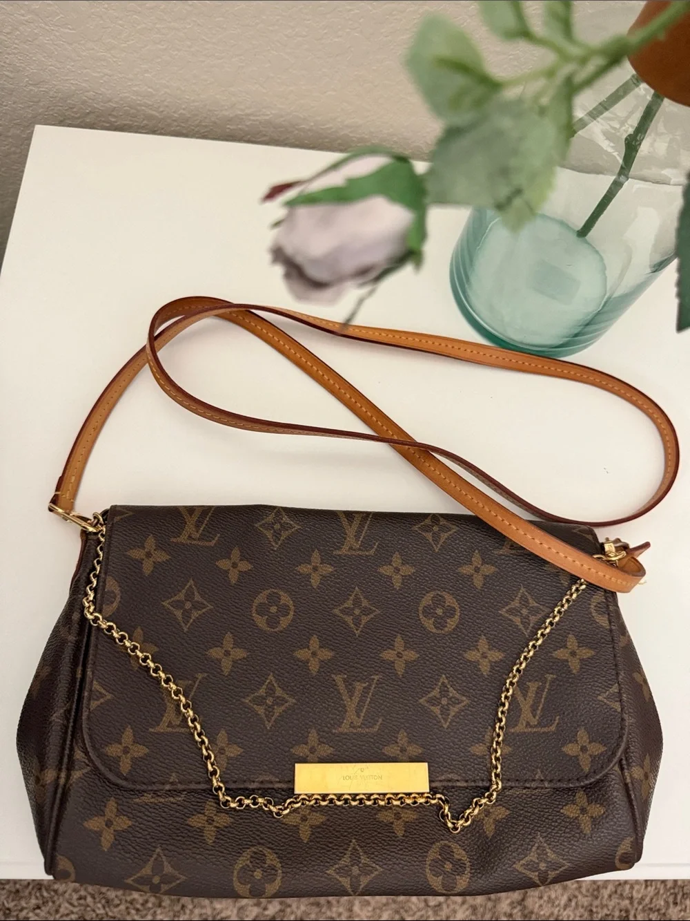 Louis Vuitton Favorite Monogram MM Crossbody Bag